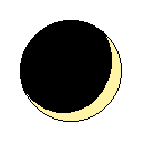 Luna crescente da nuova